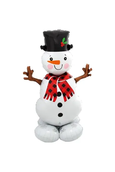 Balon foliowy AirLoonz bałwan 88x139cm