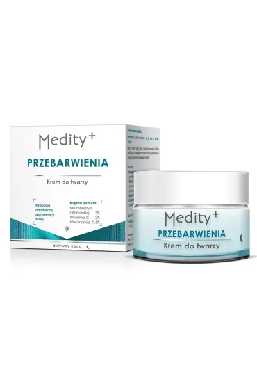 Przebarwienia krem do twarzy na noc