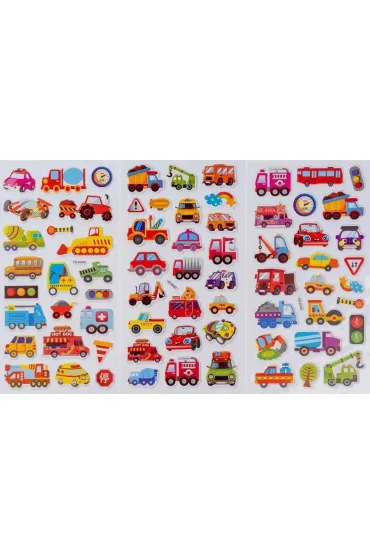 Naklejki plastikowe (6 szt)