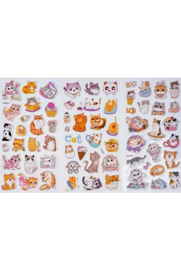 Naklejki plastikowe (6 szt)