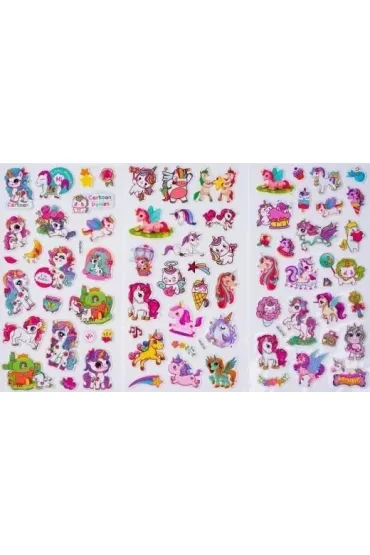 Naklejki plastikowe (6 szt)