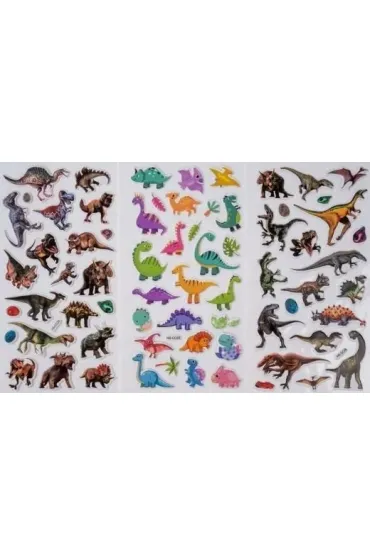 Naklejki plastikowe (6 szt)