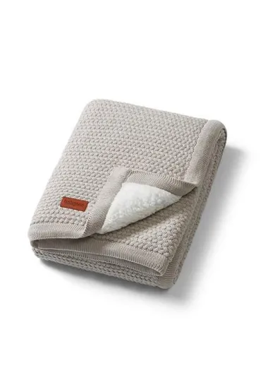 Kocyk bawełniany z ociepleniem szary