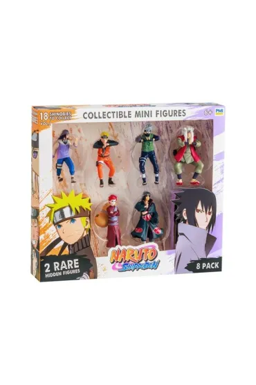 Naruto Shippuden - figurki 8pak