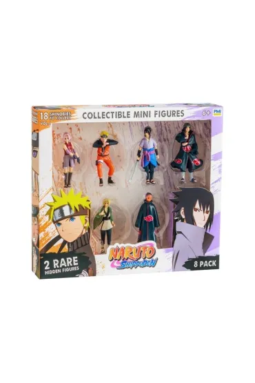 Naruto Shippuden - figurki 8pak