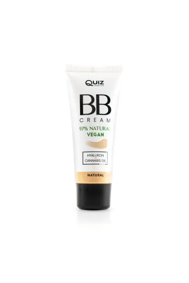 BB Cream Foundation krem BB wzbogacony kwasem Hialuronowym i olejem Konopnym Natural