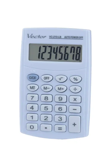 Kalkulator kieszonkowy Vector VC-210 LB