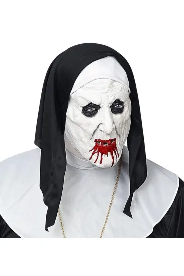 Maska na Halloween Zakonnica