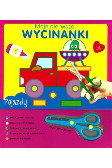 Moje pierwsze wycinanki. Pojazdy