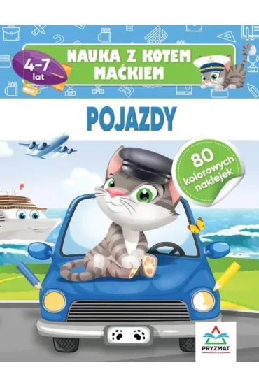 Nauka z kotem Maćkiem. Pojazdy