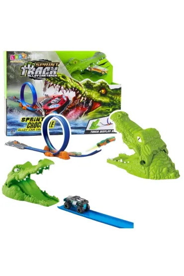 Tor samochodowy wyrzutnia krokodyl