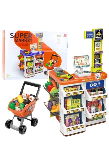 Kasa sklepowa z akcesoriami