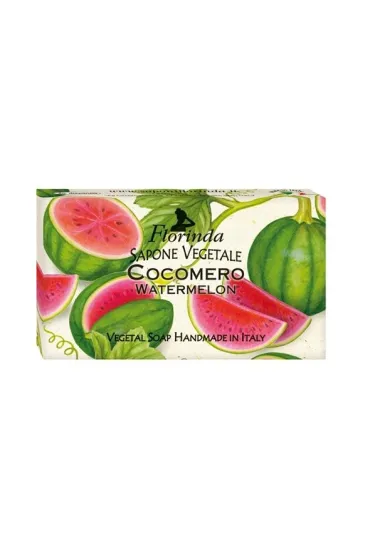 Naturalne mydło roślinne w kostce dla dzieci Arbuz