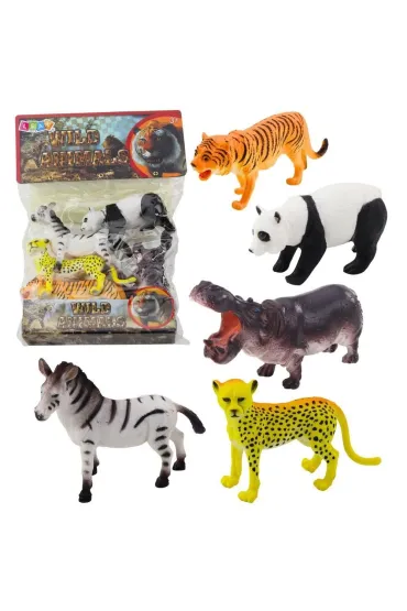 Dziekie zwierzęta 5 szt