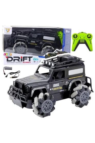 Terenówka R/C obrót O 360 1:12 czarny