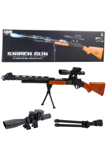 Karabin snajperski AK-528 celownik, statyw