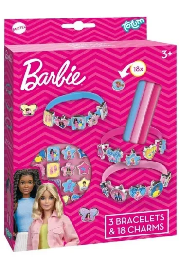 Zestaw bransoletek i charmsów Barbie