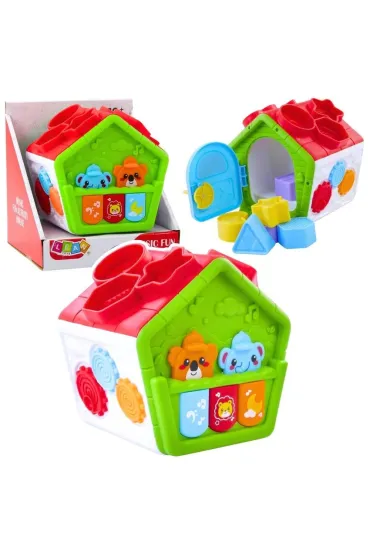 Interaktywny domek edukacyjny sorter