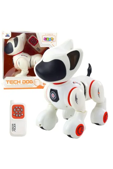 Piesek interaktywny robot pilot światło dźwięk