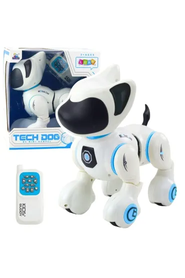 Piesek interaktywny robot pilot światło dźwięk