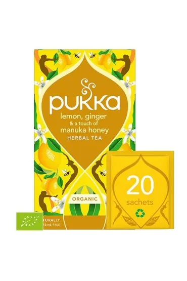 Herbata Lemon Ginger i Miód Manuka