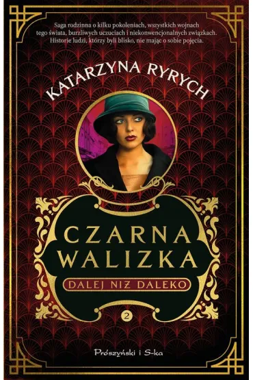 Czarna walizka. Dalej niż daleko (Duże Litery)