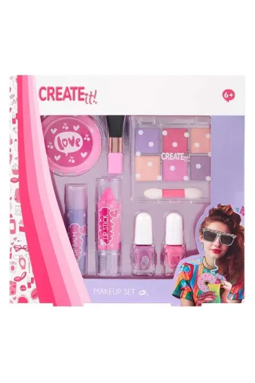 Create It! Make-up zestaw róż/turkus