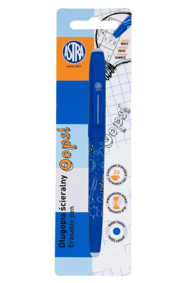 Długopis wymazywalny Oops niebieski