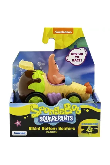 SpongeBob - pojazd z figurką Patryka
