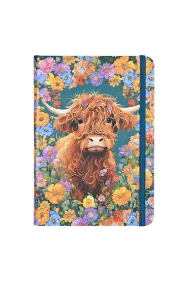 Notatnik Mini Krowa Highland