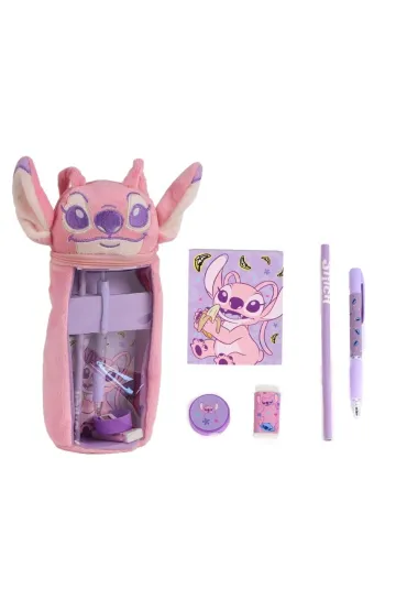 Zestaw akcesoriów szkolnych z piórnikiem Stitch