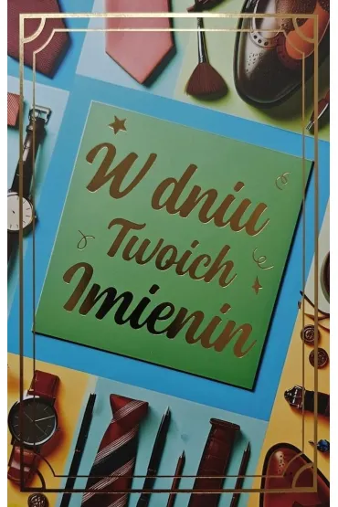 Karnet Imieniny męskie 2K-190