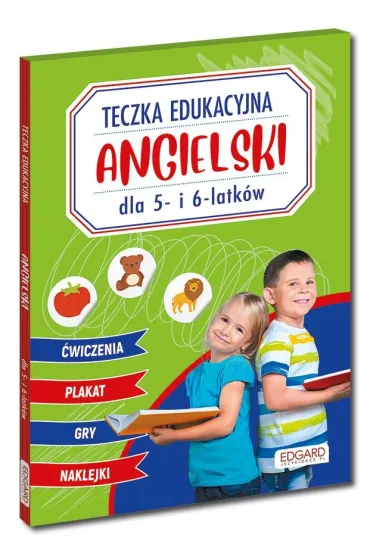 Angielski. Teczka edukacyjna. Dla 5- i 6-latków