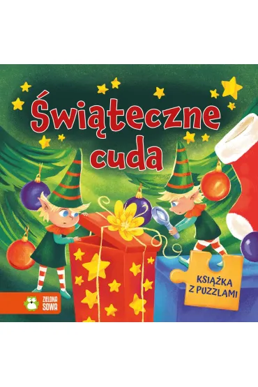 Świąteczne cuda. Książka z puzzlami