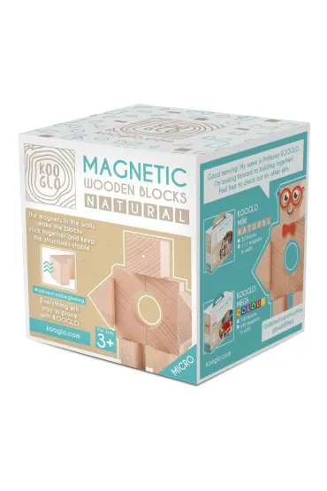  Klocki drewniane Micro Profesor