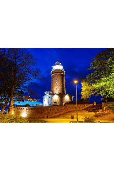 Diamentowa mozaika - Kołobrzeg latarnia