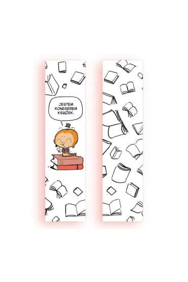 Zakładka kartonowa - Koneser książek