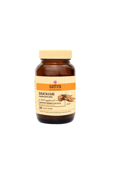 Shatavari ekstrakt (450 mg) suplement diety