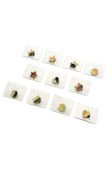 Gumka do włosów ozdobna 4x3,5cm MIX