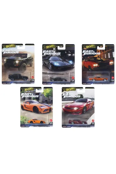 Hot Wheels Premium - Szybcy i Wściekli - mix