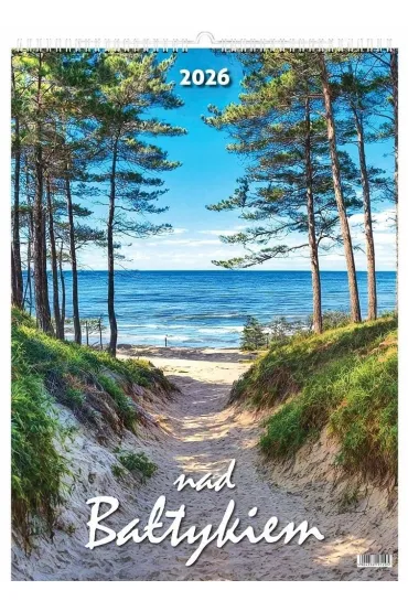 Kalendarz 2026 wieloplanszowy nad Bałtykiem