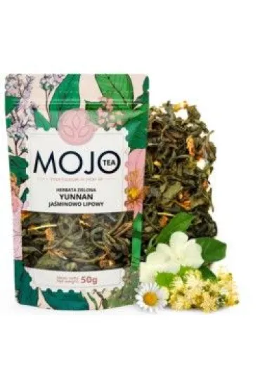 MOJO TEA Herbata zielona Yunnan jaśminowo lipowa