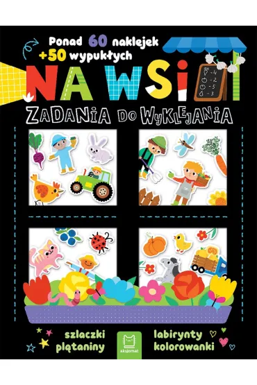 Na wsi. Zadania do wyklejania