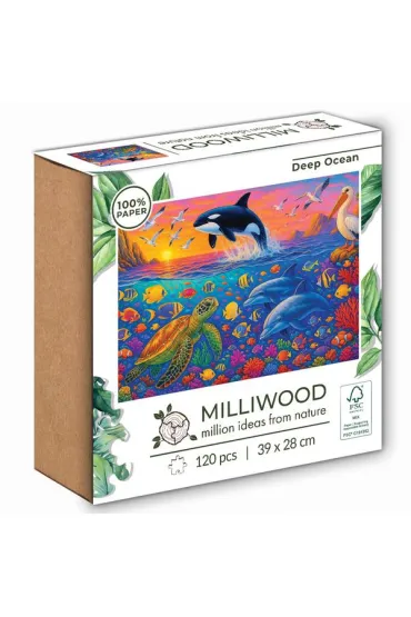 Puzzle 120 Tradycyjne Milliwood Deep Ocean
