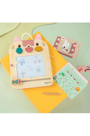 Drewniana tablica &ndash; znikopis Kotka Jeanne 18m+