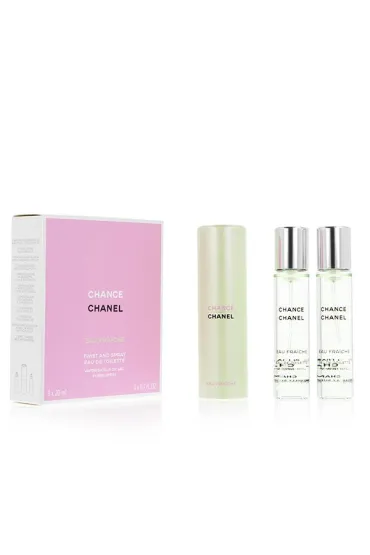 Zestaw Woda toaletowa Chance Eau Fraiche + refill