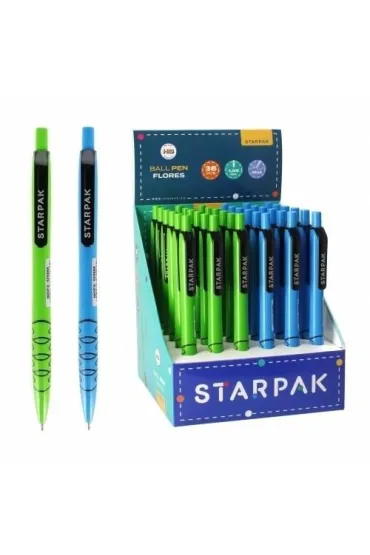 Długopis automatyczny Flowers (36 szt)