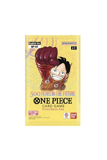 One Piece, booster pack 500 lat w przyszłości, 12 kart