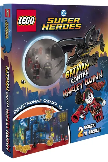  Książeczka LEGO DC Comics Super Heroes.  Batman Kontra Harley Quinn Z ALB-6450