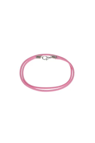 Naszyjnik różowy